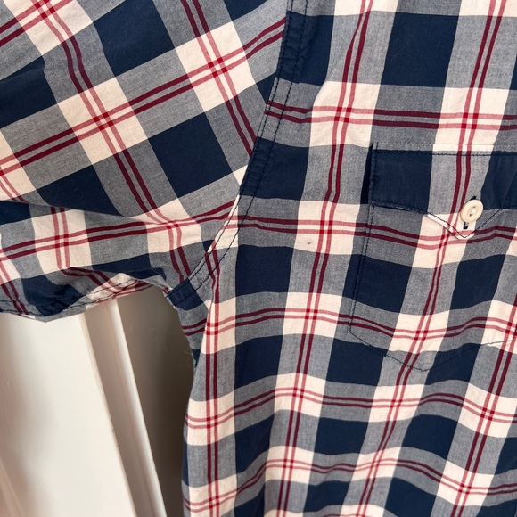 Mens LEVI’S button up plaid collar shirt Large - Picture 4 of 5